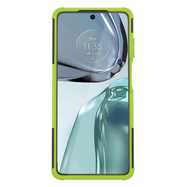 STAND Extra odolný obal Motorola Moto G62 5G zelený