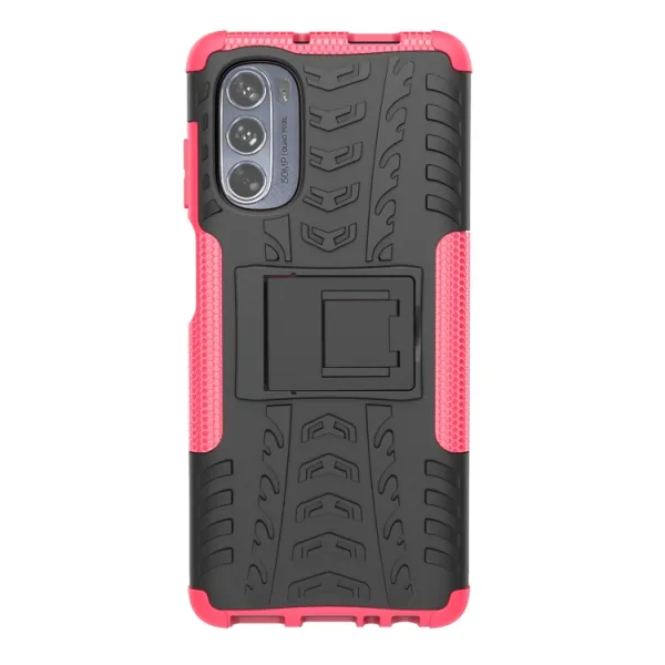 STAND Extra odolný obal Motorola Moto G62 5G ružový