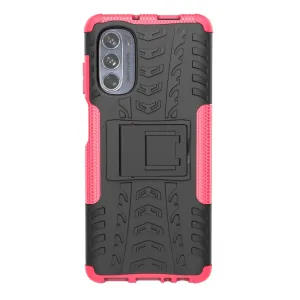 STAND Extra odolný obal Motorola Moto G62 5G ružový