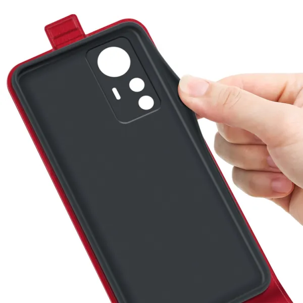 Vyklápacie puzdro Xiaomi 12T / 12T Pro červené
