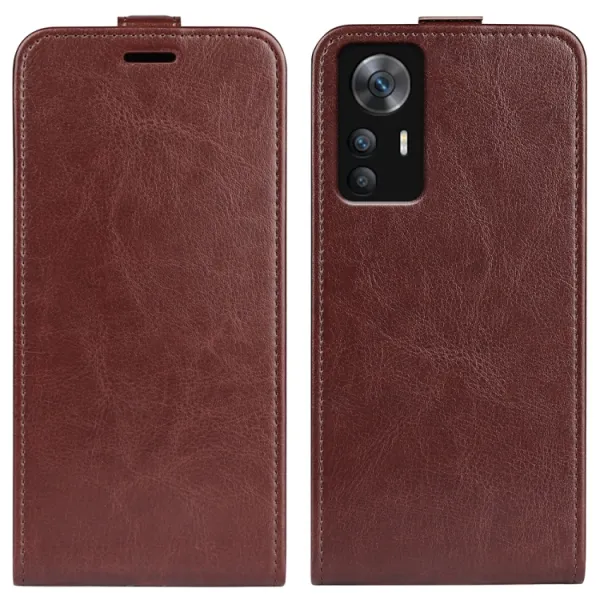 Vyklápacie puzdro Xiaomi 12T / 12T Pro hnedé