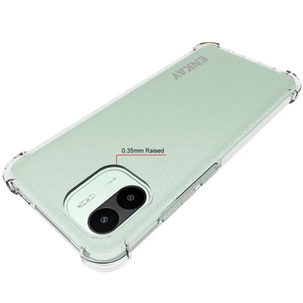 ENKAY AIRBAG Extra odolný kryt Xiaomi Redmi A1 / Redmi A2 priehľadný