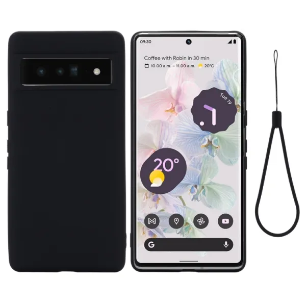 RUBBER Ochranný kryt pre Google Pixel 7 čierny