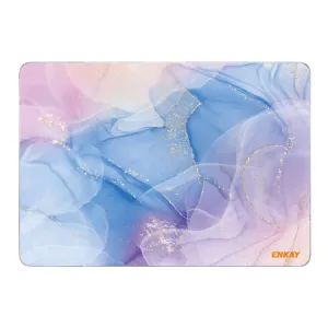 ENKAY MARBLE Puzdro pre Macbook Pro 16" A2141 PURPLE