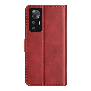 SIDE Peňaženkové puzdro pre Xiaomi 12T / 12T Pro červené