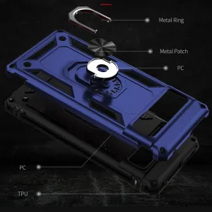 RING Obal s držiakom pre Google Pixel 7 modrý