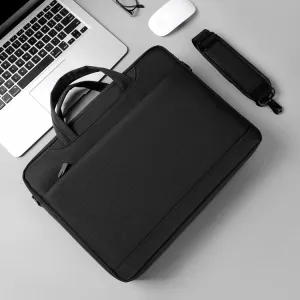 CUSHION Taška pre notebook s uhlopriečkou do 16" čierna