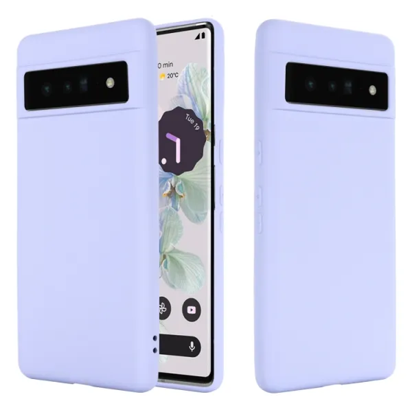 RUBBER Ochranný kryt pre Google Pixel 7 Pro fialový