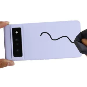 RUBBER Ochranný kryt pre Google Pixel 7 Pro fialový