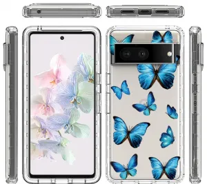 DUAL ART Odolný kryt Google Pixel 7 BUTTERFLY