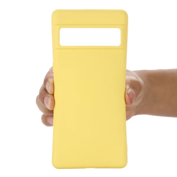 RUBBER Ochranný kryt pre Google Pixel 7 žltý