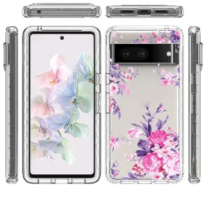 DUAL ART Odolný kryt Google Pixel 7 ROSES