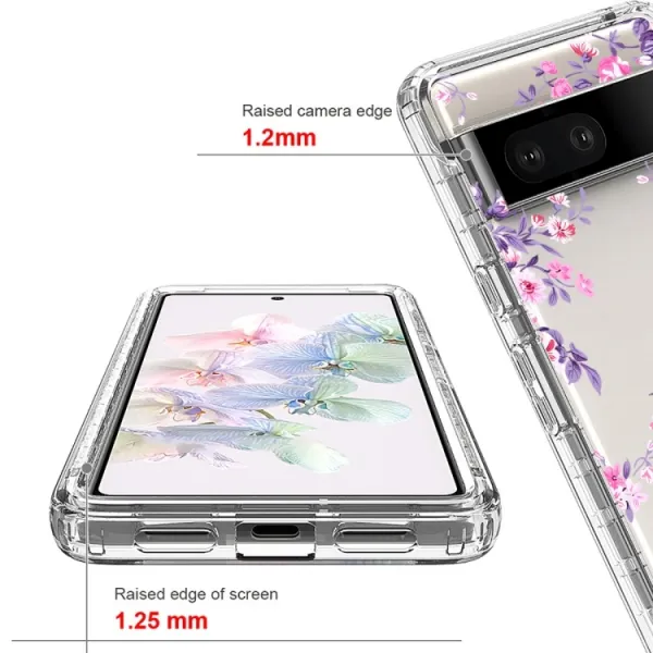 DUAL ART Odolný kryt Google Pixel 7 ROSES