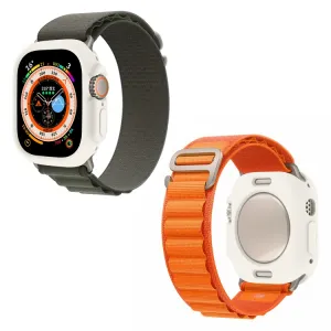 TPU HALF COVER Obal pre Apple Watch Ultra 1 / 2 / 3 49mm béžový