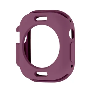 TPU HALF COVER Obal pre Apple Watch Ultra 1 / 2 / 3 49mm bordový