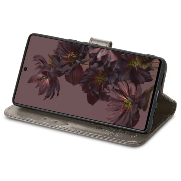 ART FLOWERS Peňaženkový kryt Google Pixel 7 šedý