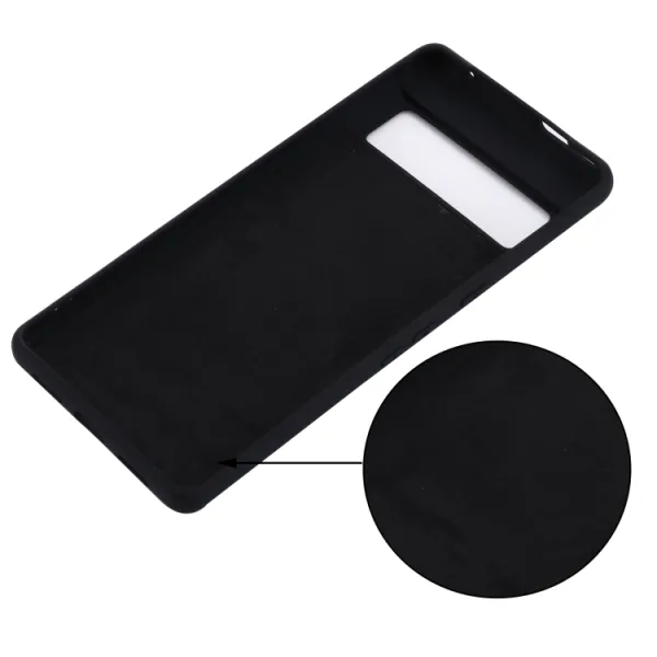 RUBBER Ochranný kryt pre Google Pixel 7 čierny