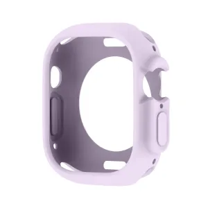 TPU HALF COVER Obal pre Apple Watch Ultra 1 / 2 / 3 49mm fialový