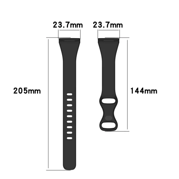 BUTTERFLY Remienok pre Fitbit Versa 4 / 3 / Fitbit Sense svetlomodrý