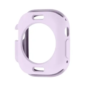 TPU HALF COVER Obal pre Apple Watch Ultra 1 / 2 / 3 49mm fialový