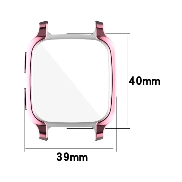 TPU FULL BODY Ochranný kryt Garmin Venu Sq 2 ružový