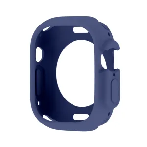 TPU HALF COVER Obal pre Apple Watch Ultra 1 / 2 / 3 49mm tmavomodrý