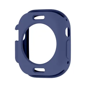 TPU HALF COVER Obal pre Apple Watch Ultra 1 / 2 / 3 49mm tmavomodrý