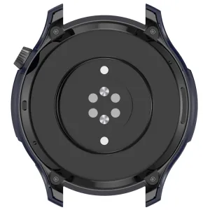 PC FULL COVER Plastový kryt so sklom Amazfit GTR 4 / GTR 4 Pro tmavomodrý