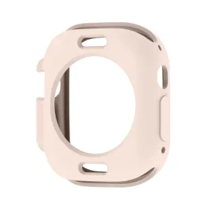 TPU HALF COVER Obal pre Apple Watch Ultra 1 / 2 / 3 49mm svetloružový