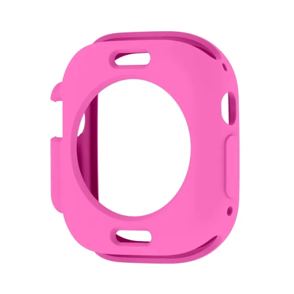 TPU HALF COVER Obal pre Apple Watch Ultra 1 / 2 / 3 49mm tmavoružový