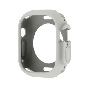 TPU HALF COVER Obal pre Apple Watch Ultra 1 / 2 / 3 49mm šedý