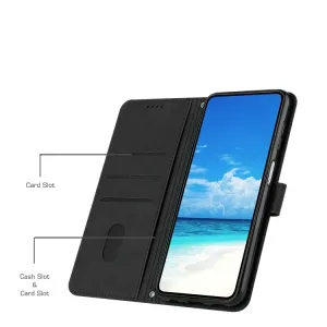 ART SMILE Peňaženkový kryt so šňúrkou Xiaomi 12T / 12T Pro čierny