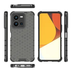 HONEYCOMB Ochranný kryt Vivo Y35 čierny
