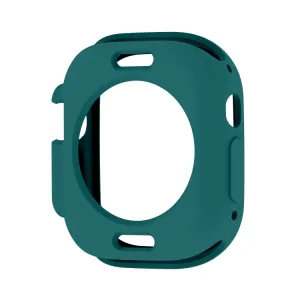 TPU HALF COVER Obal pre Apple Watch Ultra 1 / 2 / 3 49mm tmavozelený