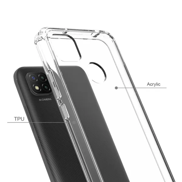 SHOCK Extra odolný kryt Xiaomi Redmi 10A priehľadný