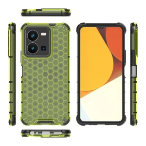 HONEYCOMB Ochranný kryt Vivo Y35 zelený