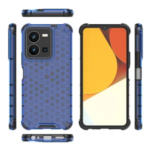 HONEYCOMB Ochranný kryt Vivo Y35 modrý