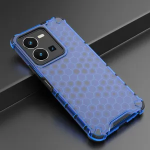 HONEYCOMB Ochranný kryt Vivo Y35 modrý