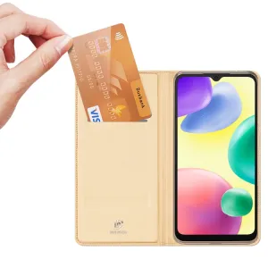 DUX Peňaženkový kryt Xiaomi Redmi 10A zlatý