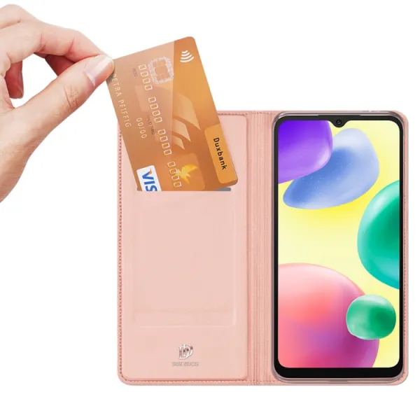 DUX Peňaženkový kryt Xiaomi Redmi 10A ružový