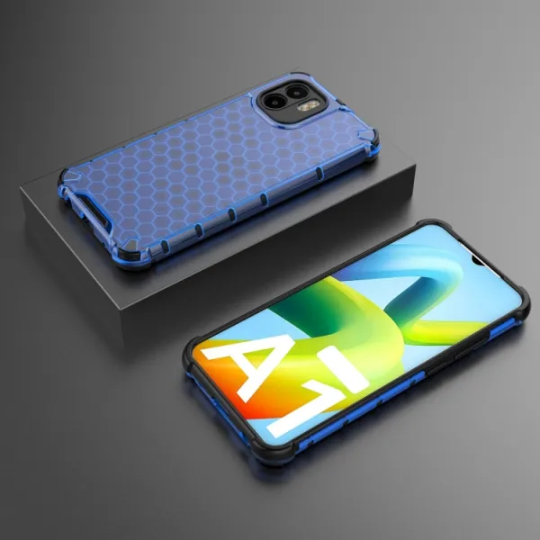 HONEYCOMB Ochranný kryt Xiaomi Redmi A1 / Redmi A2 modrý