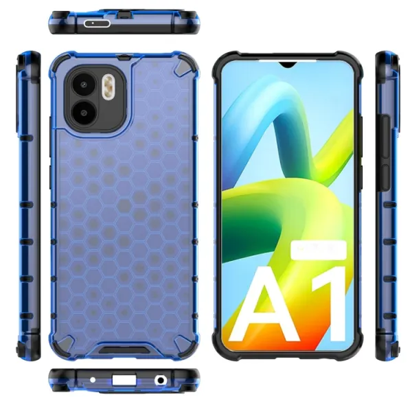 HONEYCOMB Ochranný kryt Xiaomi Redmi A1 / Redmi A2 modrý