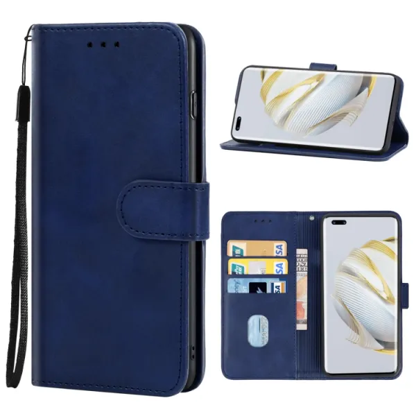 SMOOTH Peňaženkové puzdro pre Huawei nova 10 Pro modrý