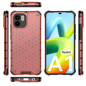 HONEYCOMB Ochranný kryt Xiaomi Redmi A1 / Redmi A2 červený