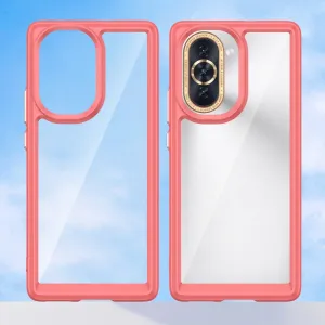 CRYSTAL Ochranný kryt pre Huawei nova 10 Pro červený