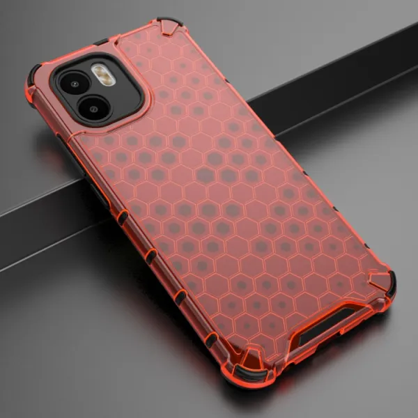 HONEYCOMB Ochranný kryt Xiaomi Redmi A1 / Redmi A2 červený