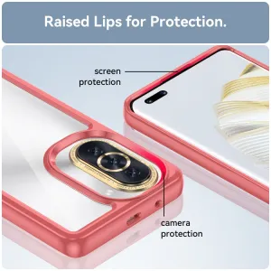 CRYSTAL Ochranný kryt pre Huawei nova 10 Pro červený