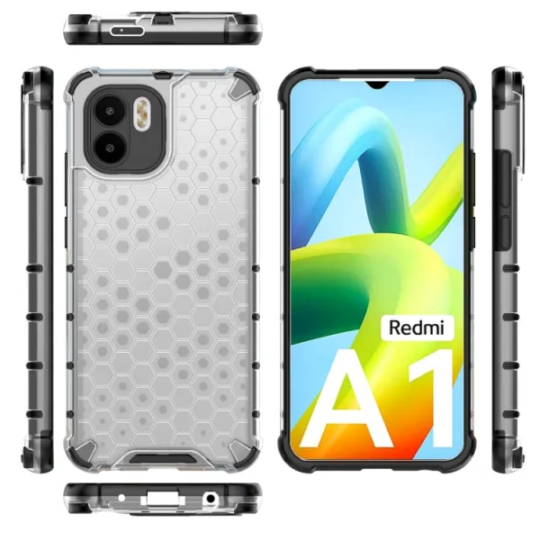 HONEYCOMB Ochranný kryt Xiaomi Redmi A1 / Redmi A2 biely