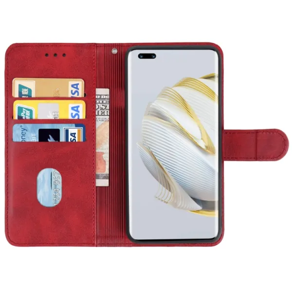 SMOOTH Peňaženkové puzdro pre Huawei nova 10 Pro červené