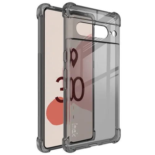 IMAK Ochranný silikónový kryt Google Pixel 7 čierny